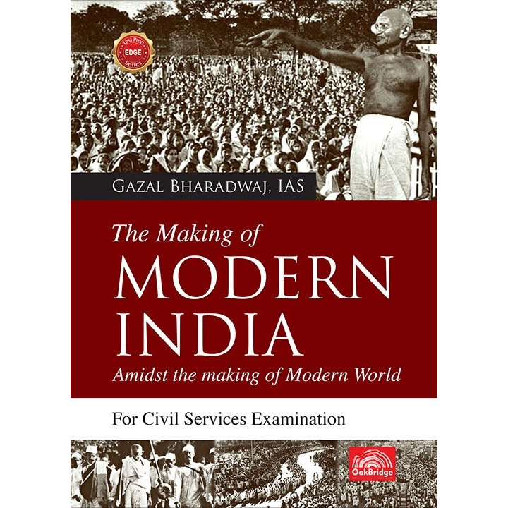 The Making of Modern India: Amidst the making of Modern World front cover
