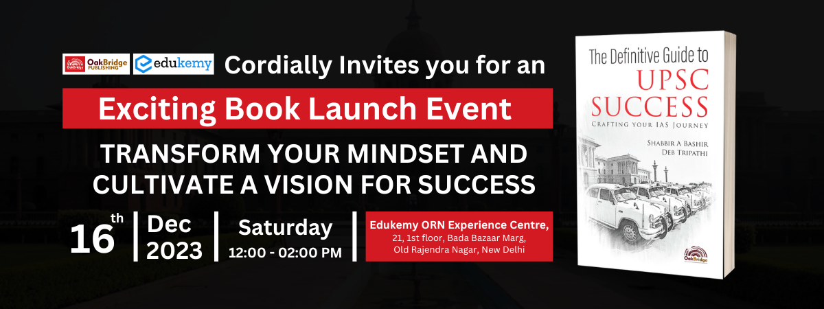 Book Launch : The Definitive Guide to UPSC Success