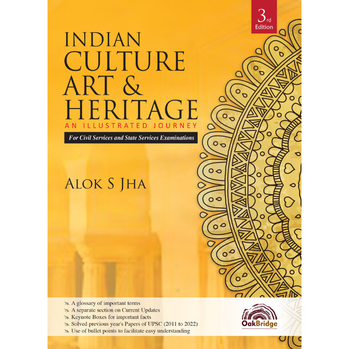 Indian Culture Art and Heritage: An Illustrated Journey front cover
