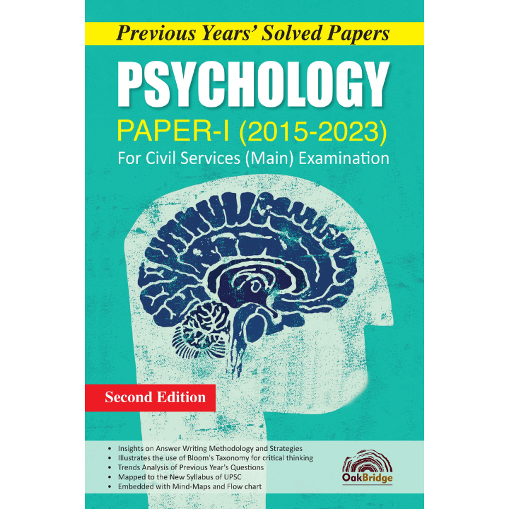 Previous Years Solved Papers- Psychology Paper-I (2015-2023)